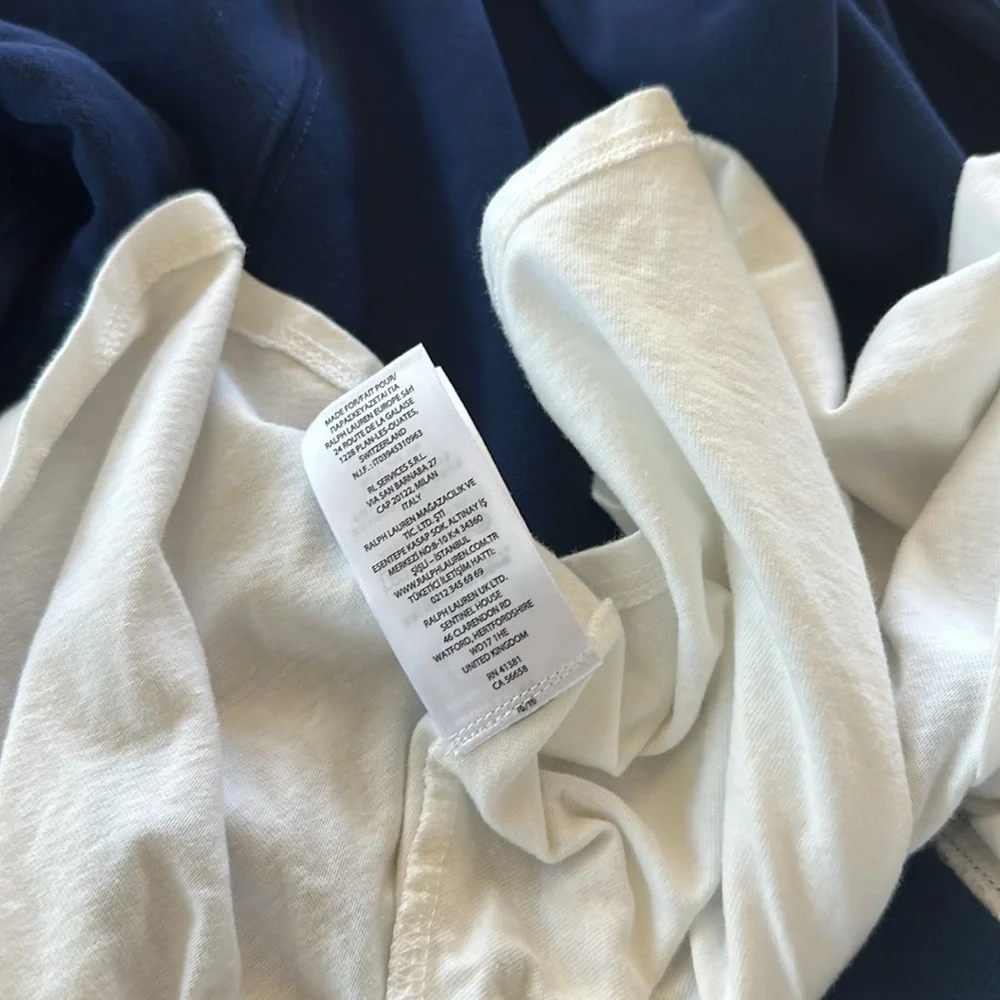 POLO RALPH LAUREN Kids Vestito Per Bambini In Navy Blue size dress XL